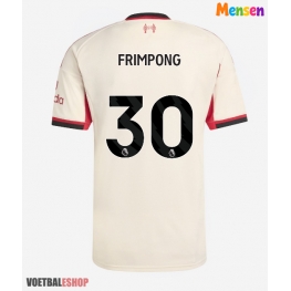 Liverpool Jeremie Frimpong #30 Uit tenue 2025-26 Korte Mouw